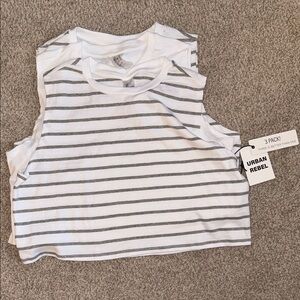 Urban Rebel Striped Tank Tops 3 Pack
